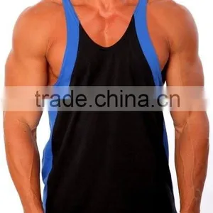 100% Cotton Mens Custom Bodybuilding Singlet thumbnail-2