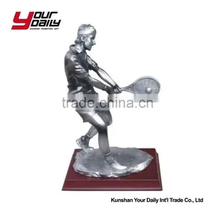 Personalized Resin Tennis Figurine Trophy Awards thumbnail-1