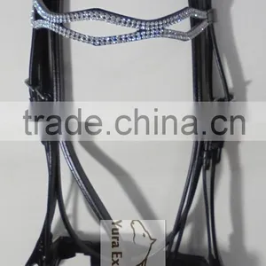 Leather Horse Bridle. thumbnail-1