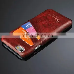 for Iphone 6 Plus Case Card Slot, for Iphone Case Credit Card, PU Leather Flip Case For IPhone 6 Plus thumbnail-1