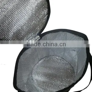 2016 Wholesale Factory High Quality Recycle Round Cooler Bag Lunch Bag thumbnail-5