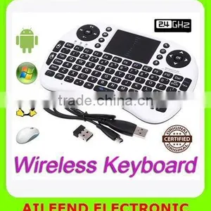 i8 Wireless Keyboard Mouse Pad For Android PC Fly Mouse Keyboard thumbnail-1