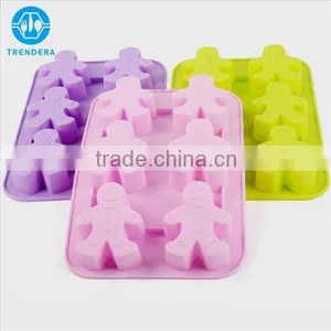 Christmas Promotion Gift Silicone Snowman Cake Mold thumbnail-1