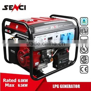 Hot Sale Senci 6kw 14HP Super Silent LPG Portable Generator for Sale thumbnail-1
