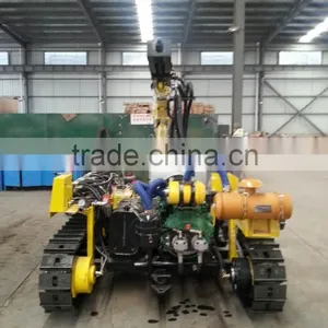 30m Depth Crawler Hydraulic Down the Hole Drilling Rig DTH Drilling thumbnail-3