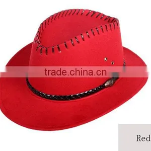 Wholesale Plain Cheap Cowboy Hats For Women thumbnail-5