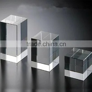China Jnghua 3d Laser Engraving Glass Block Cheap thumbnail-1