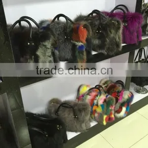 2016 Hot Selling Ladies Fashion Fox Fur Bag thumbnail-6