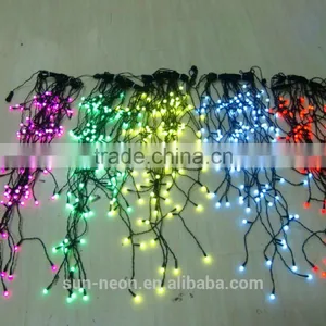 Holiday Time Lighting Indoor Outdoor Christmas Decoatives Led Icicle Light thumbnail-4