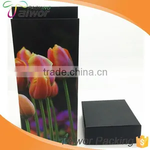 Flower Design Squareness Paper Box thumbnail-3