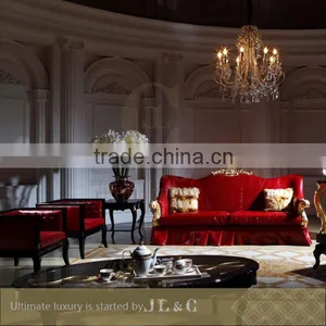 JS28-03 Three Seat Sofa Set in Living Room From JL&C Luxury Home Furniture Latest Sofa Designs 2016 (China Supplier) thumbnail-1