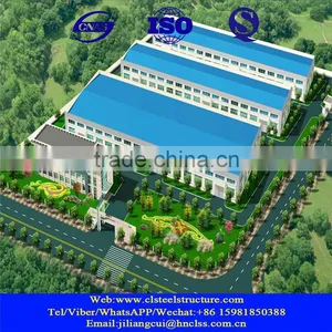 Plastic Pre-engineered Structural Steel Building Workshop With High Quality thumbnail-1