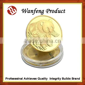 Custom Gold Challenge Antique Copper Coin thumbnail-1