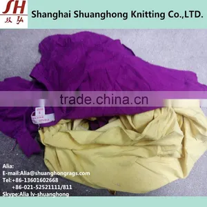 Used Dark Color Clothing Wipers Rags Low Price thumbnail-3