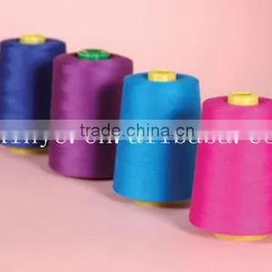 75G/115G/100G/120G Raw White/dyed 100% Rayon/viscose Embroidery Yarn in Low Price thumbnail-2