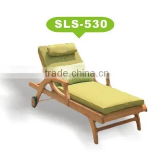 SLS-530 Lazy Chair Wooden Chair Modern Leisure Chair thumbnail-1