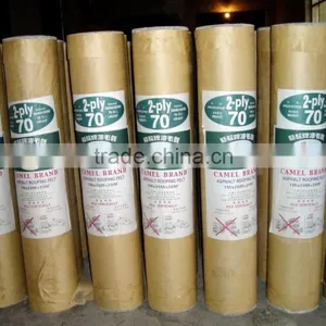 China Building Materials Supplier: for Africa Market, 2-ply, 70lbs Camel Brand Roofing Felt, 20m/roll thumbnail-4