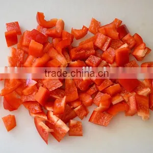 Supply Hot Sale IQF Red Pepper Diced With Good Quality thumbnail-1