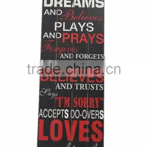 Home Decoration Wooden Plaque Painting thumbnail-2