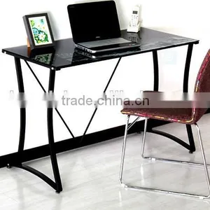 Contemporary Computer Desk/ Stainless Steel Frame thumbnail-1