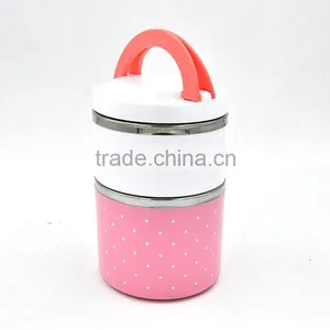 Wholesale School Stainless Steel Insulated Lunch Box With Handle thumbnail-1
