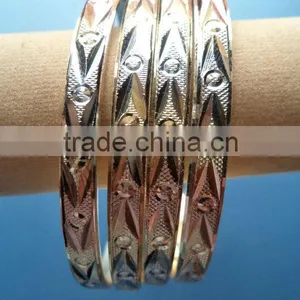 Indian 18kl Gold Plated Bangles thumbnail-1