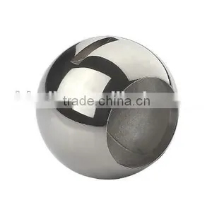 ZHENHONG Factory Perfect Surface Dia.24mm 304 Stainless Steel Valve Ball Details With 13mm Hole thumbnail-3