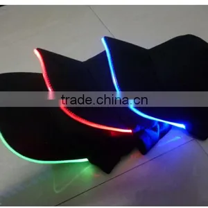 Wholesale LED Lighted Glow Curved Brim Baseball Cap Golf Hip-hop Sports Hat thumbnail-3