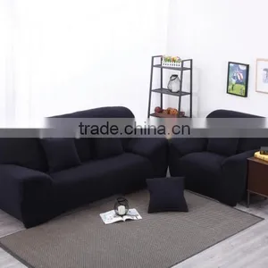 Wholesale Quality Four Season Elastc Fabric Protective Sofa Cover Navy Blue006 thumbnail-6