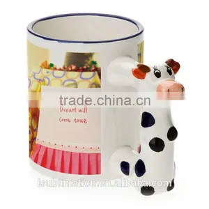 Sublimation Mugs With 3d Animal thumbnail-6