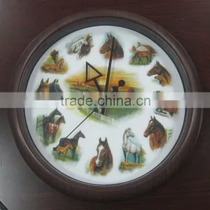 Hot Selling 10 Inch Musical Wall Clock With Animal Sound thumbnail-4