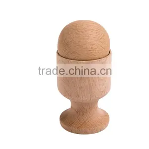Preschool Educational Toys for Toddlers Wooden Ball With a Cup thumbnail-1