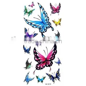 Custom Non-toxic Water Transfer Letters Sticker Tattoo thumbnail-1