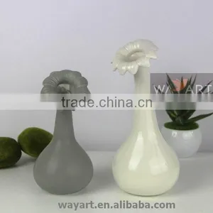 Decorative Flower Shape of Ceramic Flower Vase Decoration thumbnail-1