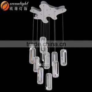 Stainless Steel Chandelier,fancy Lights for Home OM88565-10 Clear thumbnail-2