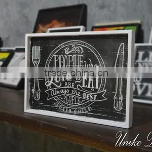 Wooden Vintage Style Sign - Wall Decoration WQ-045 thumbnail-2