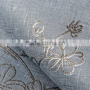 Floral Sky Blue Color Home Decor Wallpaper thumbnail-6