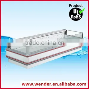 Single Side Commercial Supermarket Island Chest Freezer thumbnail-1
