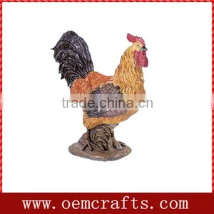 High Quality Handmade Resin Rooster Statues thumbnail-1
