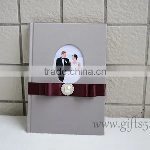 Rustic Wedding Guest Book in Handmade Bridal Book thumbnail-4