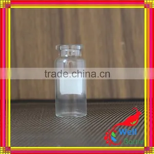 10ml Clear Injection Glass Vials With Rubber Stopper Decorative Glass Vials for Sale 194R thumbnail-5