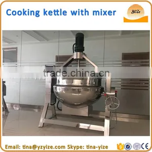 Commercial Electric Cooking Pot / Sugar Cooking Jacketed Kettle for Sale thumbnail-2