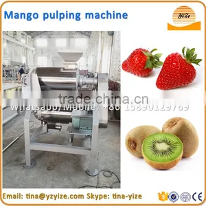 Stainless Steel Mango Pulper ,mango Juice Extractor Machine / Tropical Fruit Pulping Machine thumbnail-3