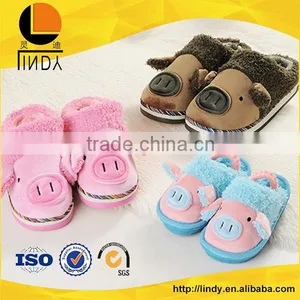 Cheap Wholesale Felt Close Toe Hotel Cotton Slippers thumbnail-2