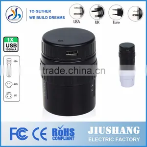 Multi Plugs Travel Adapter, Usb Electrical Plug Adapter thumbnail-1