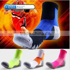 New Mens Sport Sock Ankle No Show Striped Socks Running Hiking Travel Socks thumbnail-1