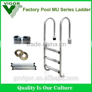 2016 Factory Strong Swimming Pool 2 Step Ladder With Pool Handrail and Stainless Steel Steps thumbnail-2