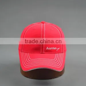 Red Promotional Baseball Caps thumbnail-2