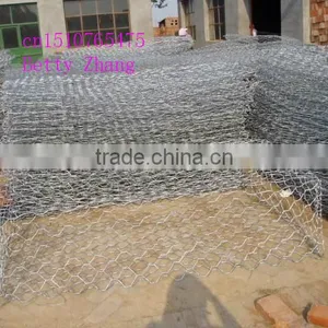 Hot Dipped Galvanized Gabion Hexagonal Wire Netting thumbnail-3