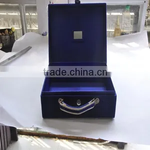 Custom Wooden Storage Jewelry Velvet Box,packaging Box for Wholesale thumbnail-2